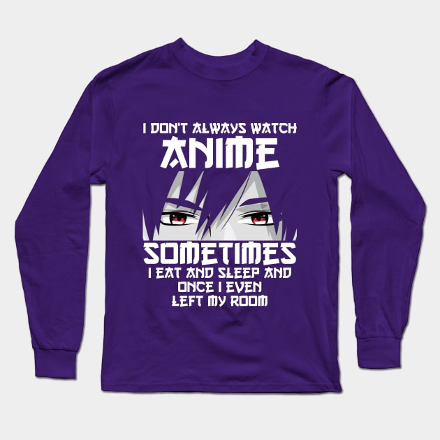 Anime Art For Women Teen Girls Men Anime Merch Anime Lovers Long Sleeve T-Shirt by Holly ship